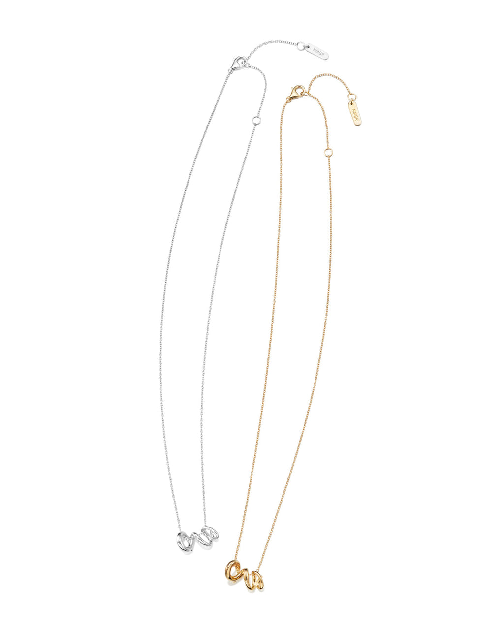 Numbering - Fluid Spiral Pendant Necklace #4803 product image 5 | TRAB K-Fashion Australia