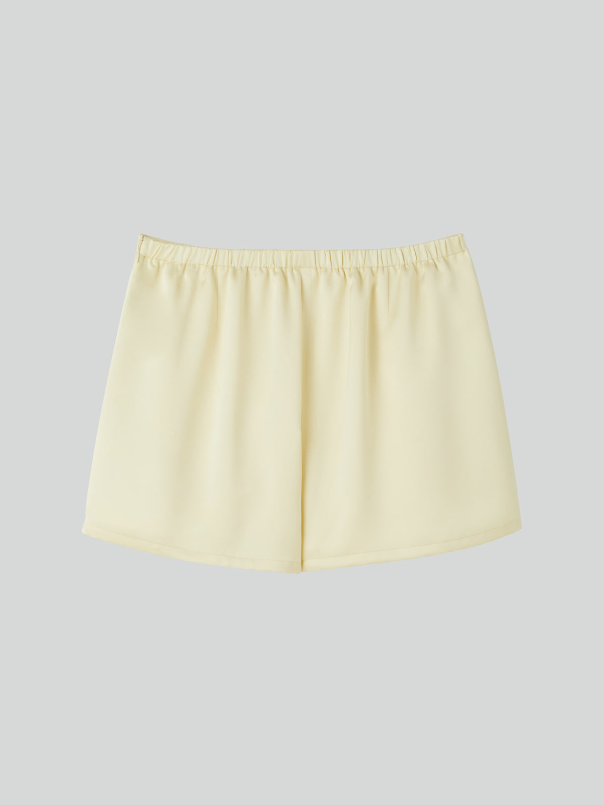 Recto - Satin Back Banding Shorts (Lemon Yellow) product image 5 | TRAB K-Fashion Australia
