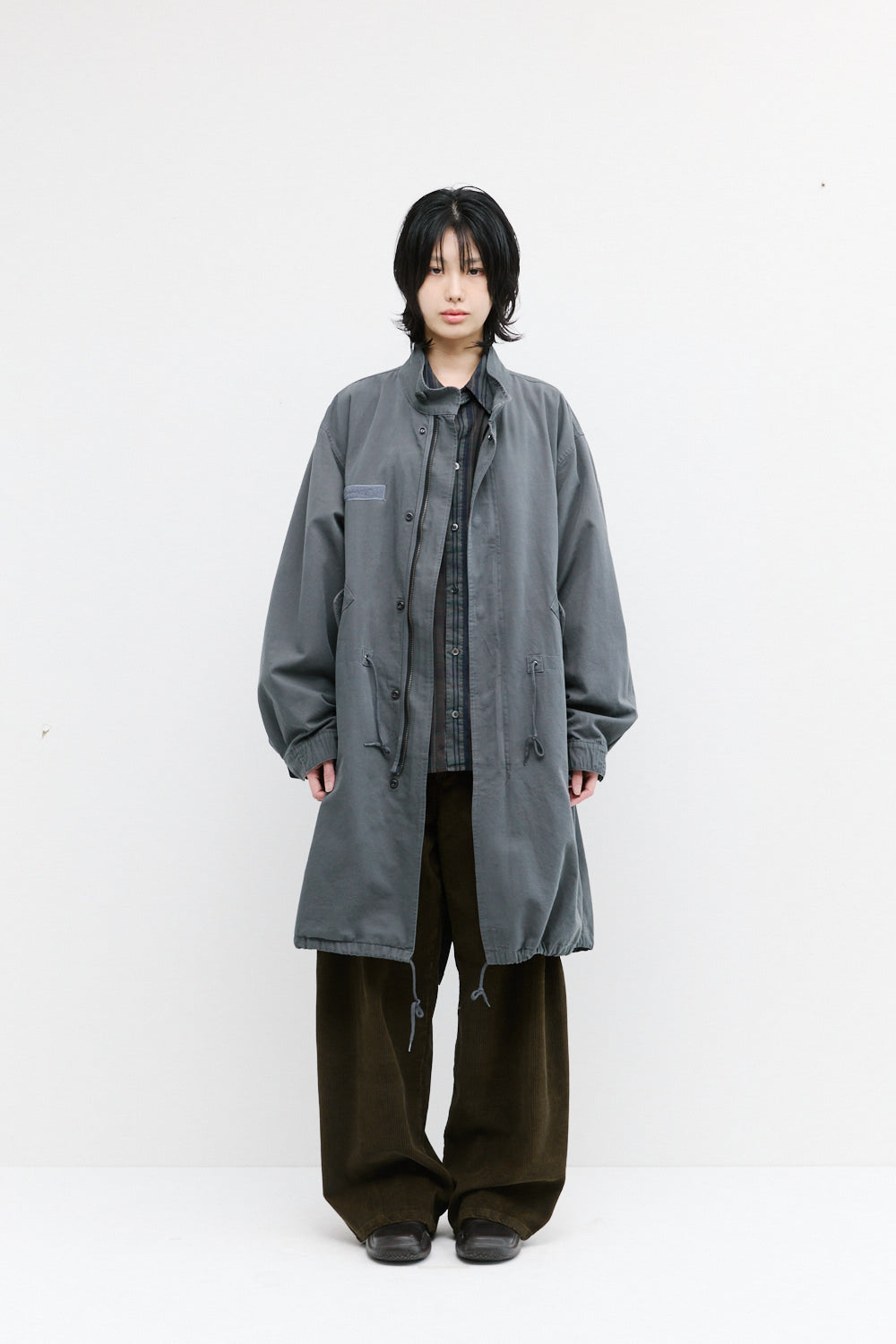 Hatchingroom - Mods Parka Washed (Graphite) product image 5 | TRAB K-Fashion Australia