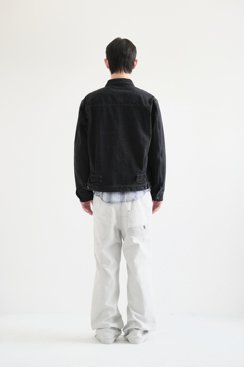 Hatchingroom - Trucker Jacket (Jet Black) product image 4 | TRAB K-Fashion Australia