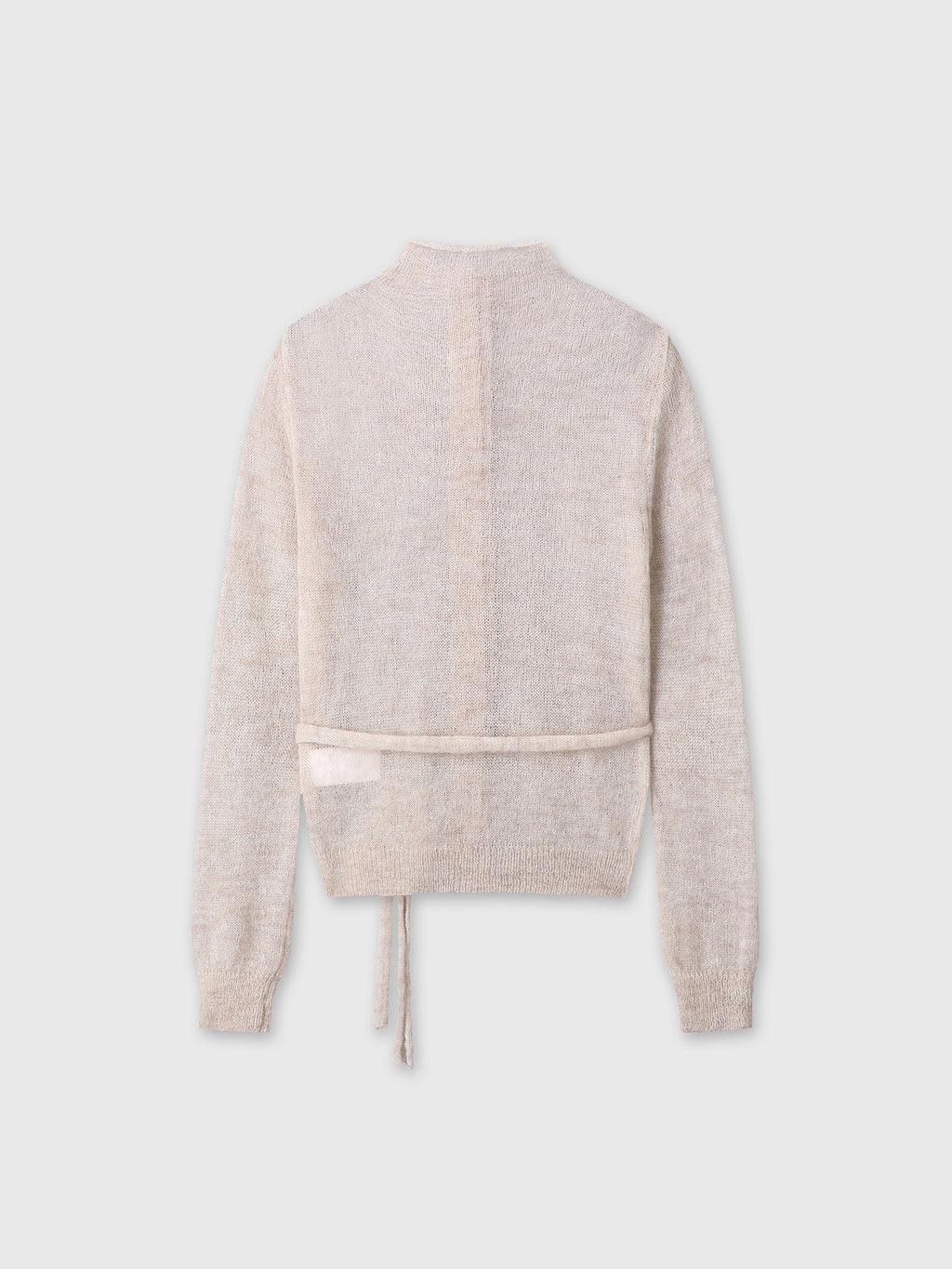 Tonywack - Mohair Half-Neck Cardigan (Ecru) product image 10 | TRAB K-Fashion Australia