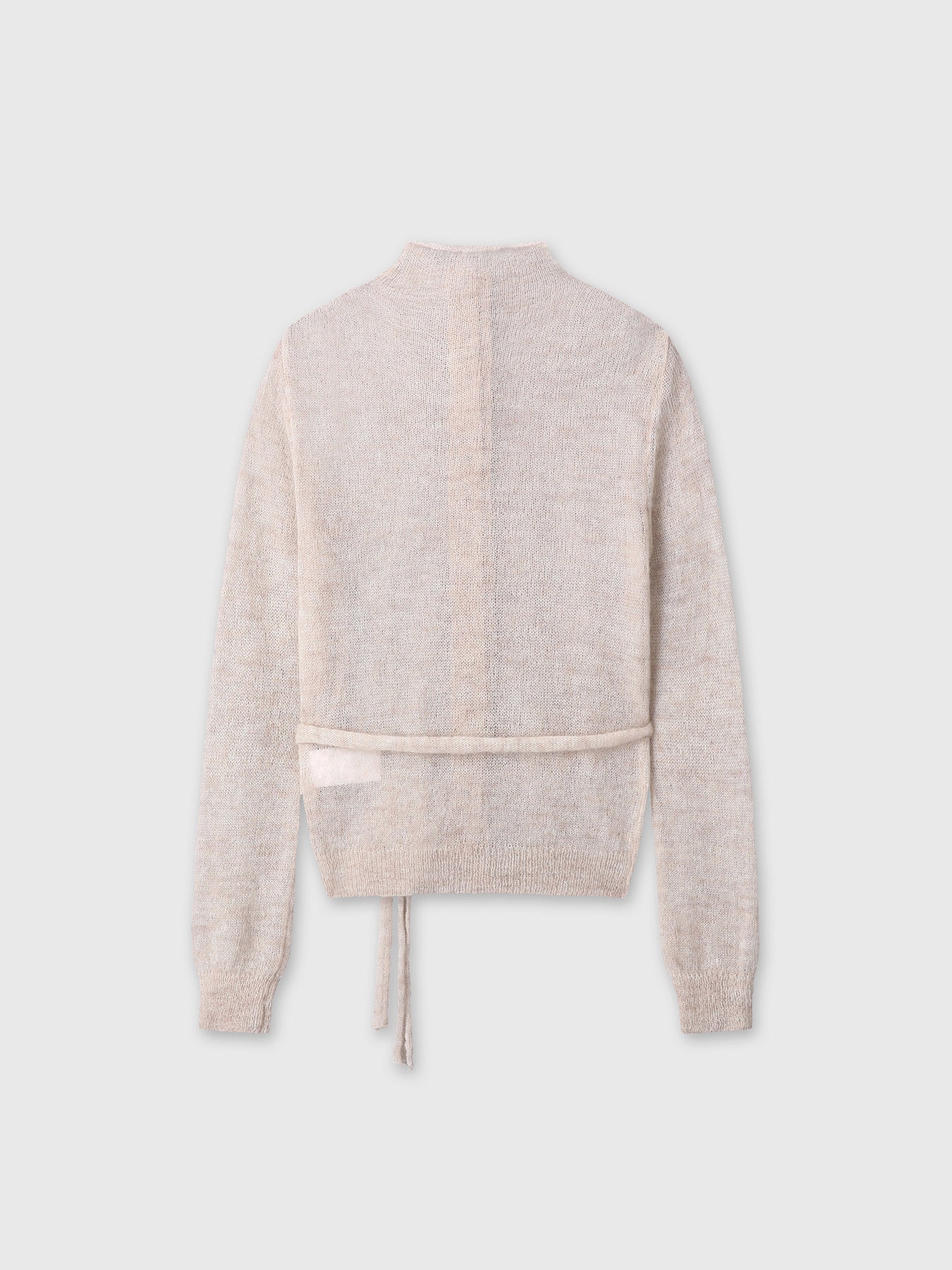 Tonywack - Mohair Half-Neck Cardigan (Ecru) product image 10 | TRAB K-Fashion Australia
