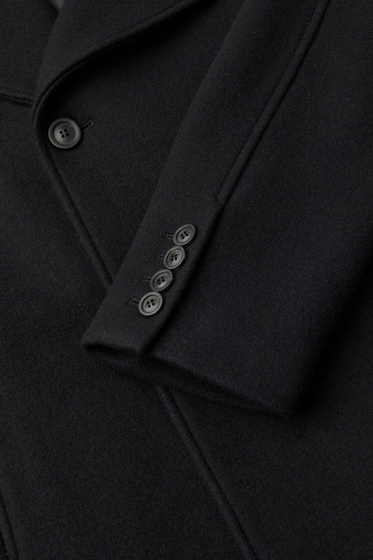 Coor - Wrap Front Coat (Black) product image 7 | TRAB K-Fashion Australia