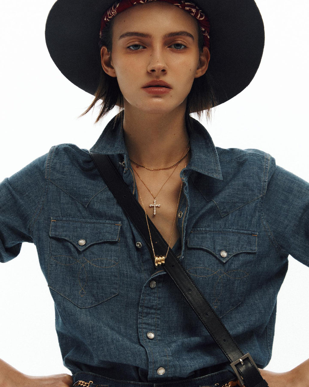Numbering - Flat Dot Choker Necklace #7780 product image 2 | TRAB K-Fashion Australia