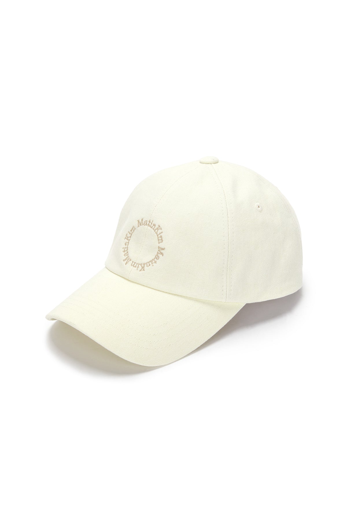Matin Kim - Macaron Logo Ball Cap (Cream) product image 5 | TRAB K-Fashion Australia