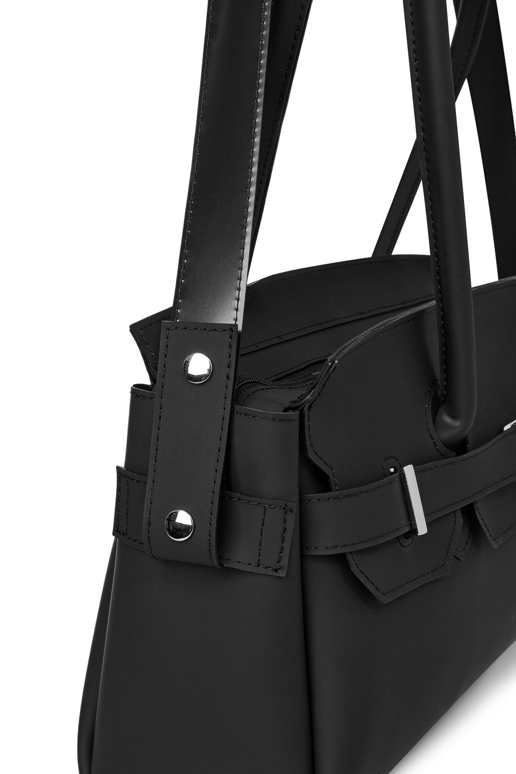 Deinet - [free Card Wallet] Jelly Two-Way Bag (Black) product image 8 | TRAB K-Fashion Australia