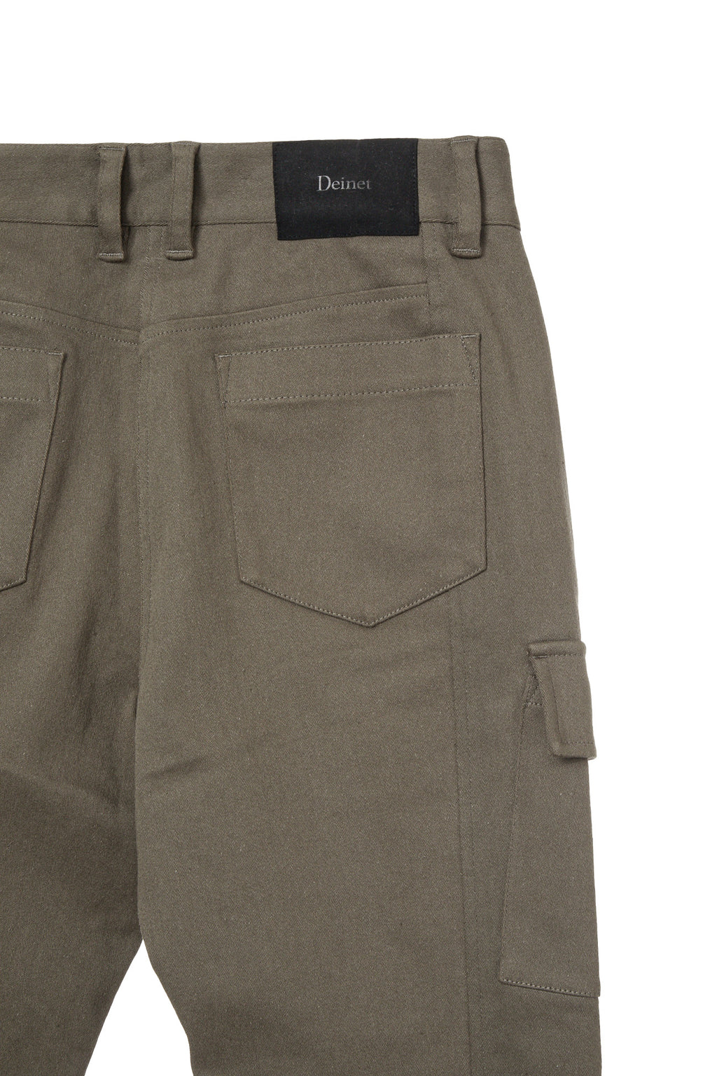 Deinet - Cotton Semi Bootcut Pants (Khaki) product image 5 | TRAB K-Fashion Australia