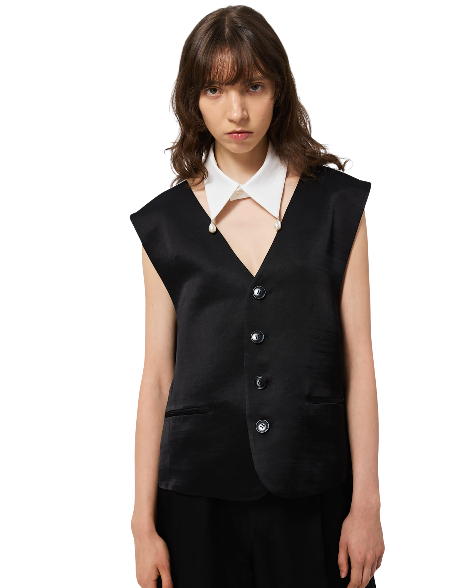 Kimhe Kim - Classic Vest (Black) product image 9 | TRAB K-Fashion Australia