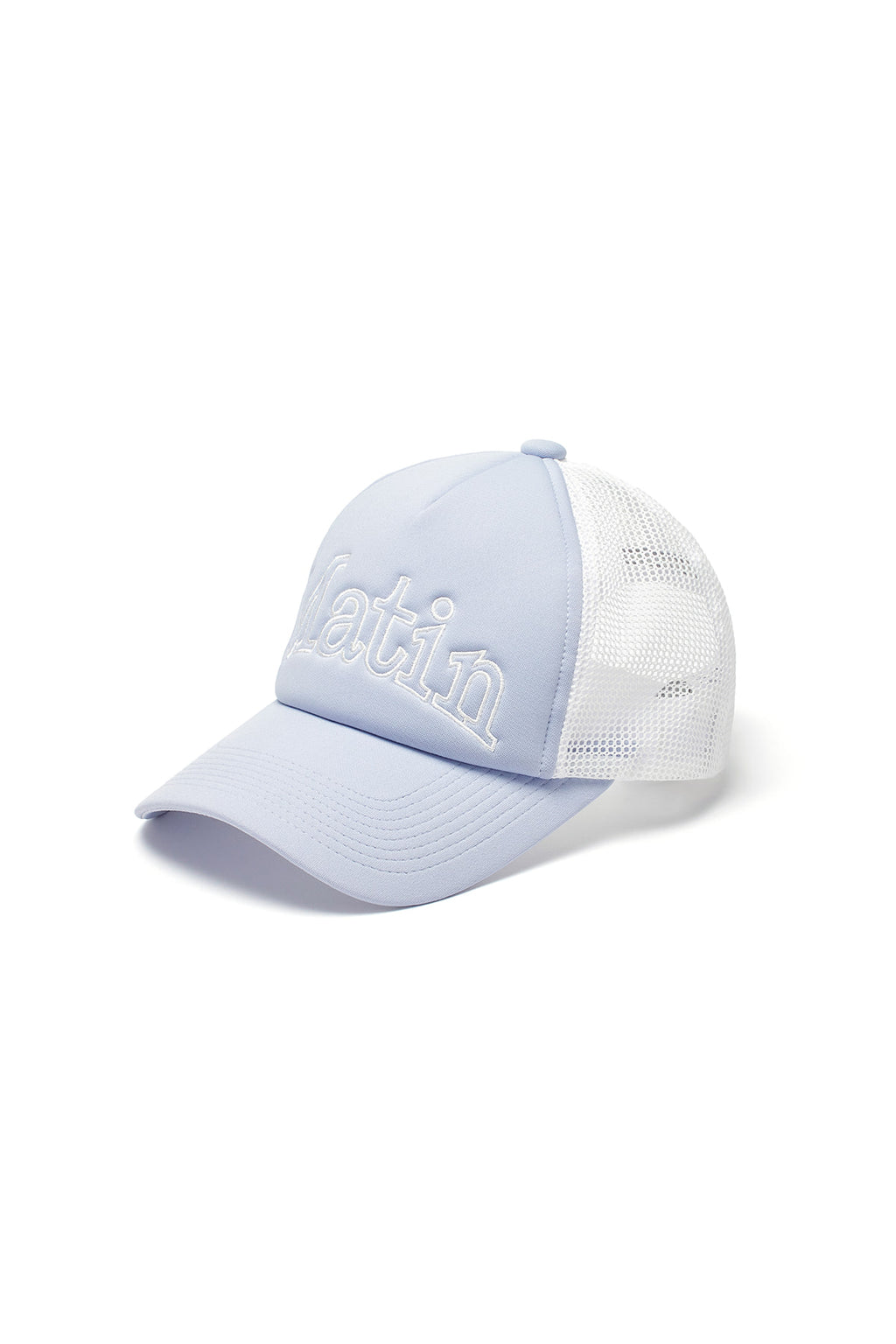 Matin Kim - Matin Mesh Trucker Ball Cap (Grey) product image 2 | TRAB K-Fashion Australia