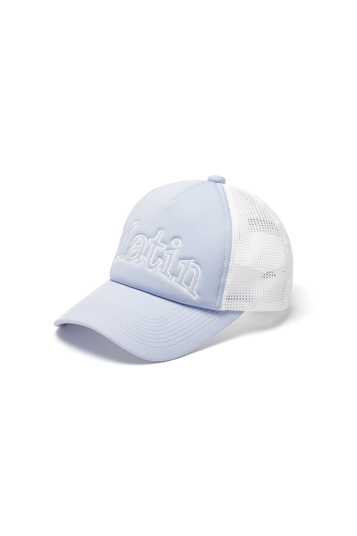Matin Kim - Matin Mesh Trucker Ball Cap (Grey) product image 2 | TRAB K-Fashion Australia