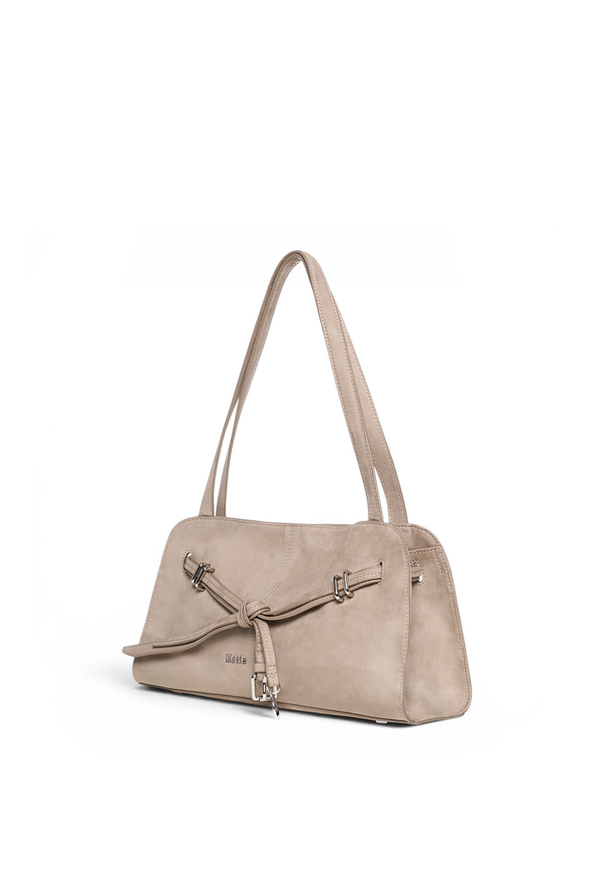 Matin Kim - Drop Tail Mellow Shoulder Bag (Beige) product image 6 | TRAB K-Fashion Australia