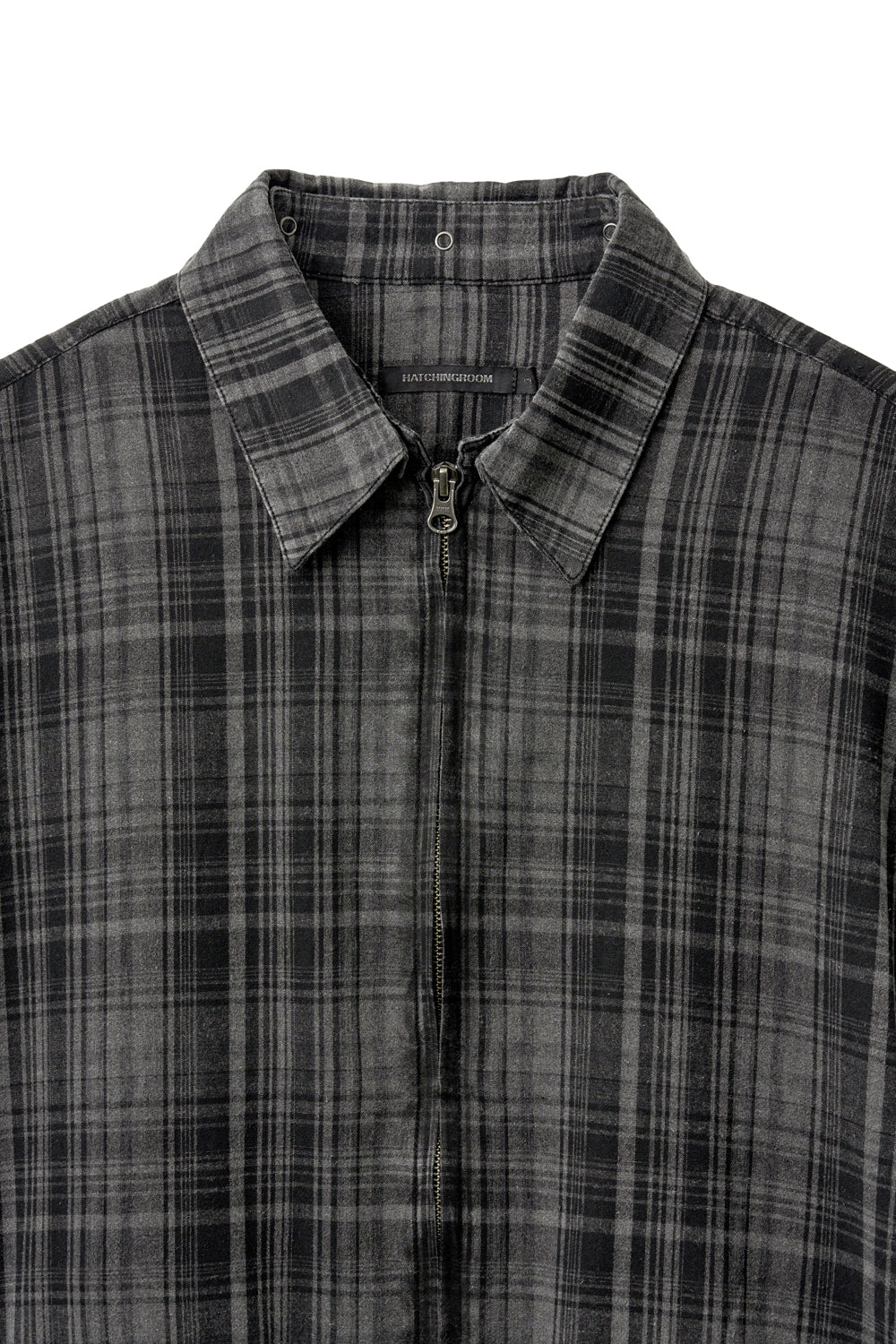 Hatchingroom - Shirket Over Dyed Check (Charcoal) product image 4 | TRAB K-Fashion Australia
