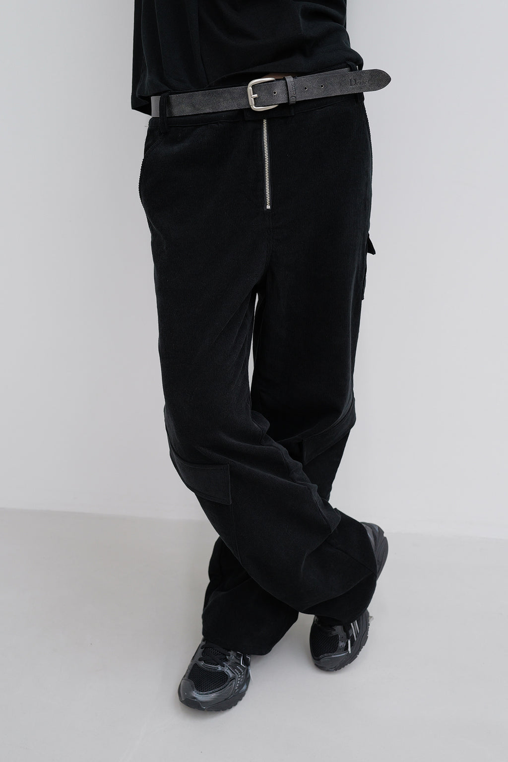 Deinet - Deinet Corduroy Utility Cargo Pants (Black) product image 8 | TRAB K-Fashion Australia