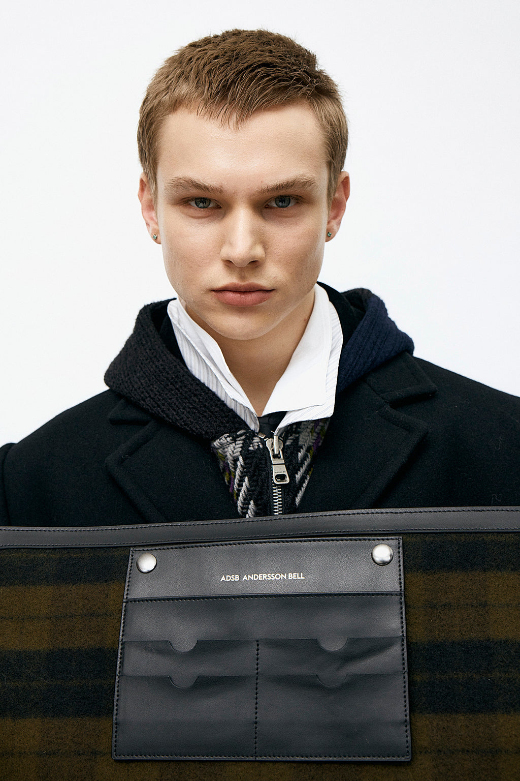 Andersson Bell - Patchwork Wool Coat (Multi) product image 6 | TRAB K-Fashion Australia