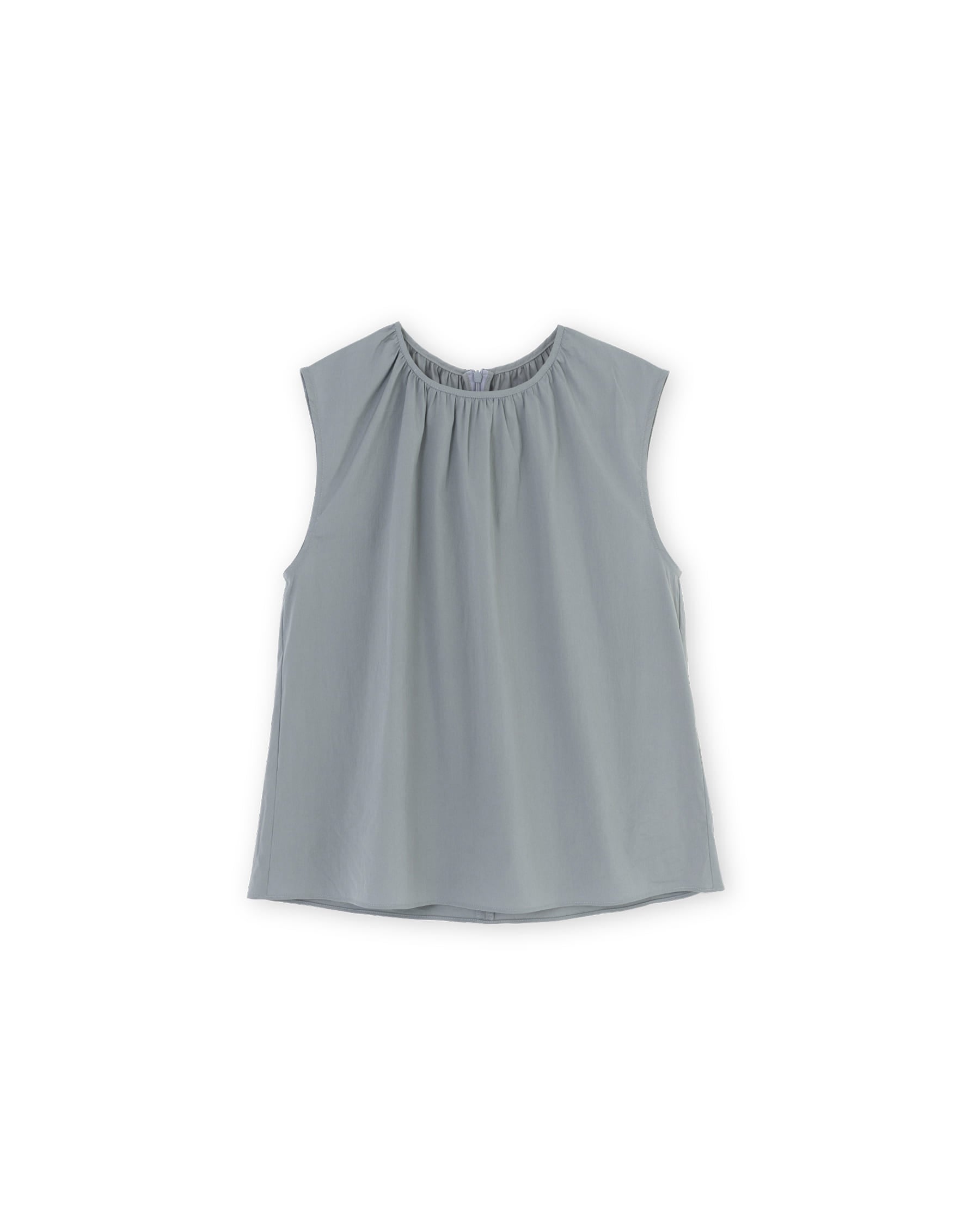 Brownyard - Shirring Sleeveless (Blue Grey) product image 3 | TRAB K-Fashion Australia