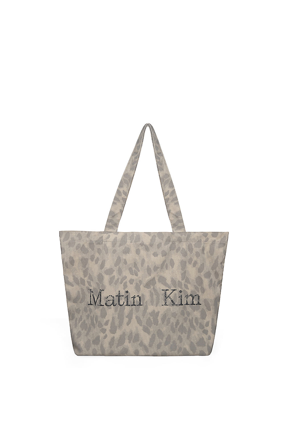 Matin Kim - Matin Washed Pattern Ecobag (Light Grey) product image 1 | TRAB K-Fashion Australia