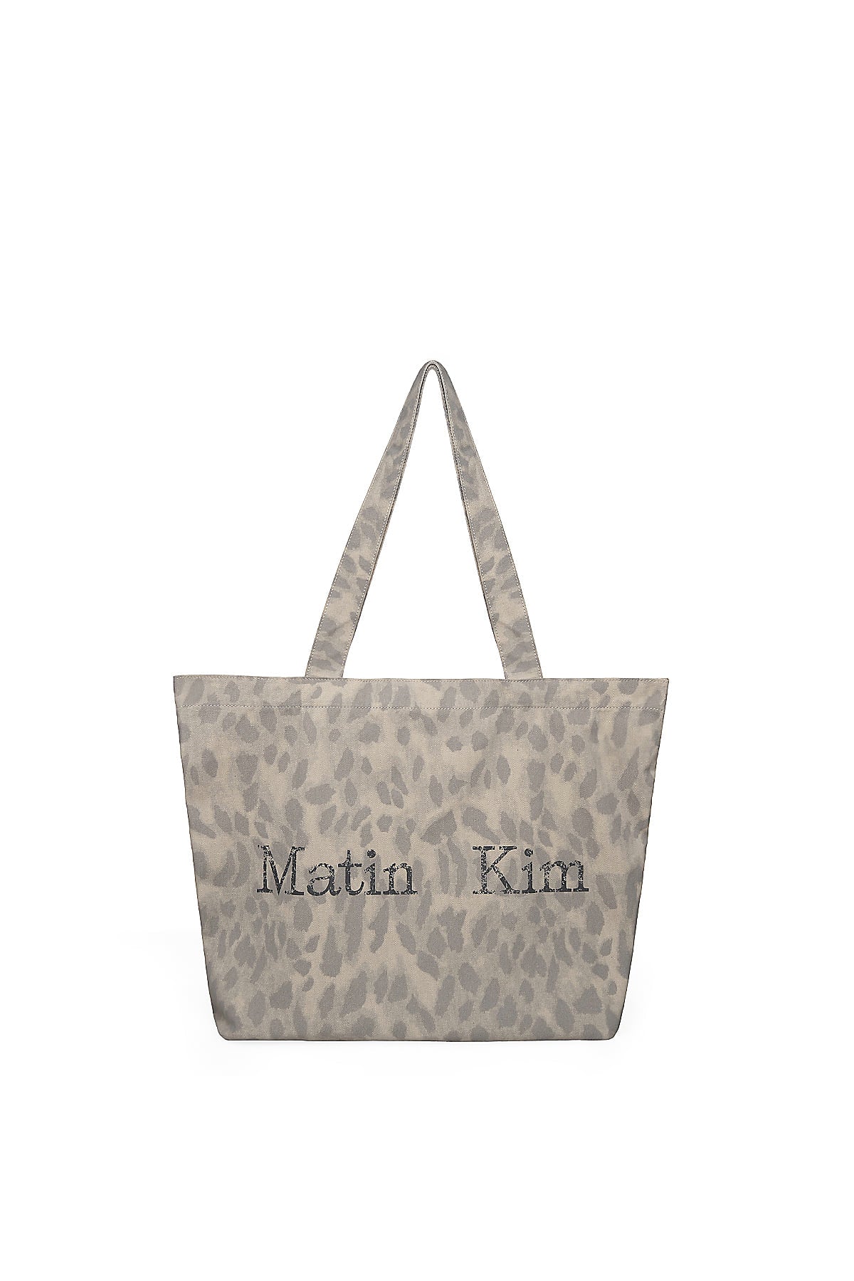 Matin Kim - Matin Washed Pattern Ecobag (Light Grey) product image 1 | TRAB K-Fashion Australia