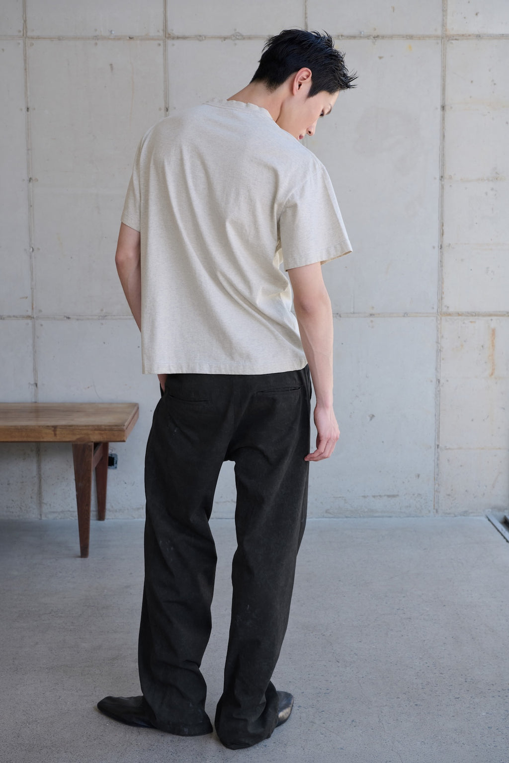 STU - The Class T-shirt (Melange Grey) product image 5 | TRAB K-Fashion Australia