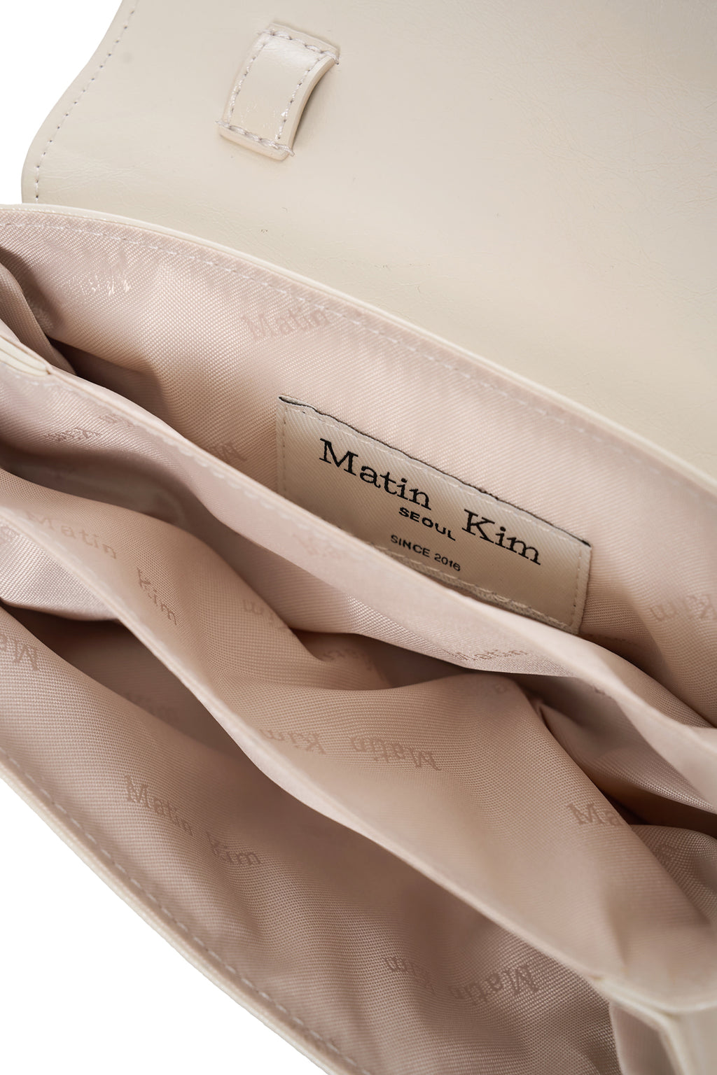 Matin Kim - Multi-pocket Mini Cross Bag (Ivory) product image 5 | TRAB K-Fashion Australia