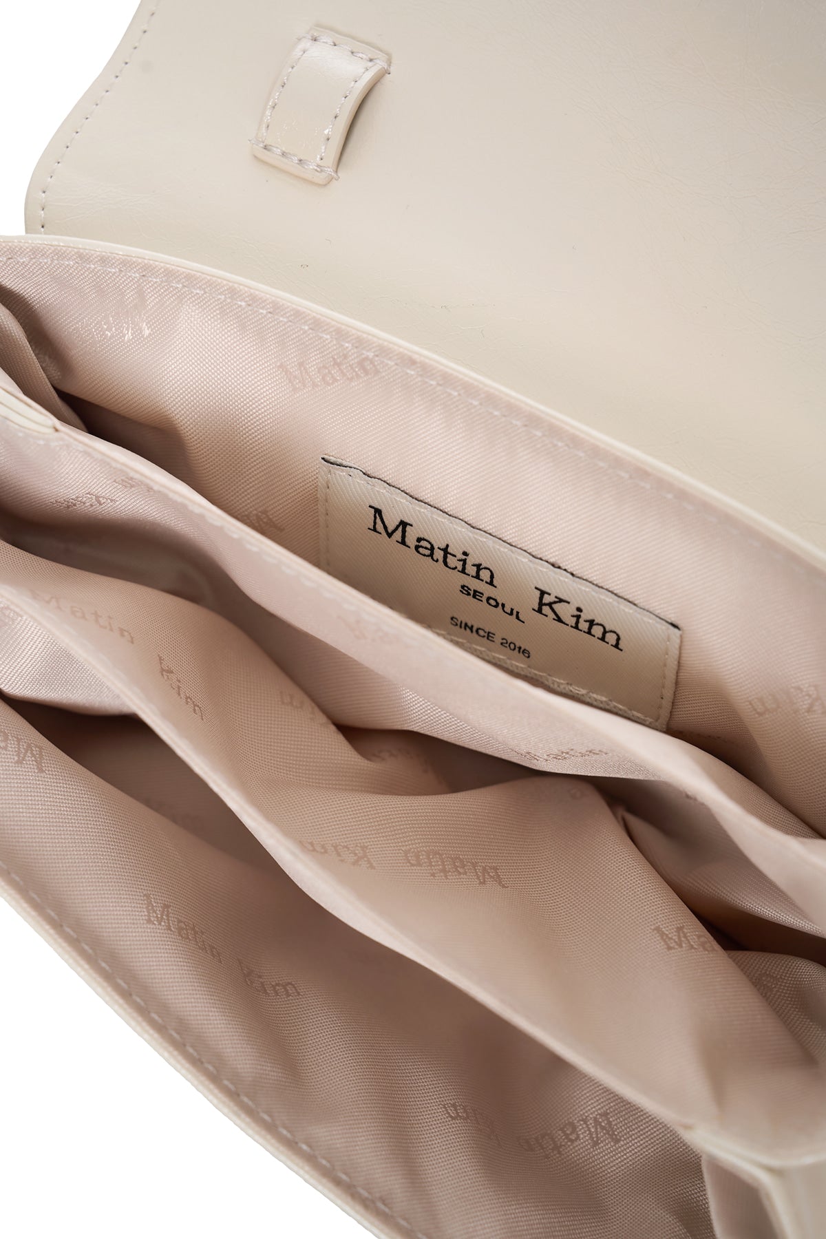 Matin Kim - Multi-pocket Mini Cross Bag (Ivory) product image 5 | TRAB K-Fashion Australia