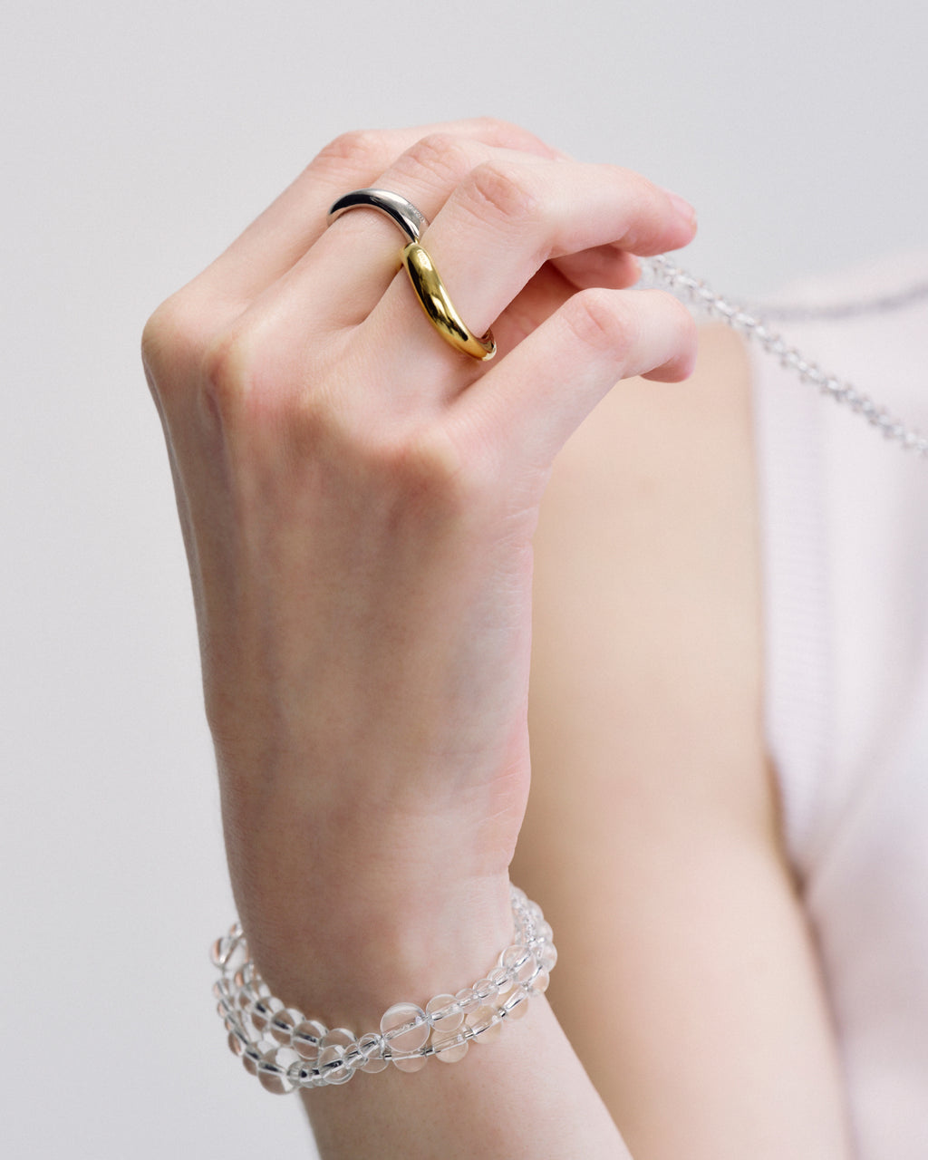 Numbering - Wavy Ring #7416 product image 1 | TRAB K-Fashion Australia