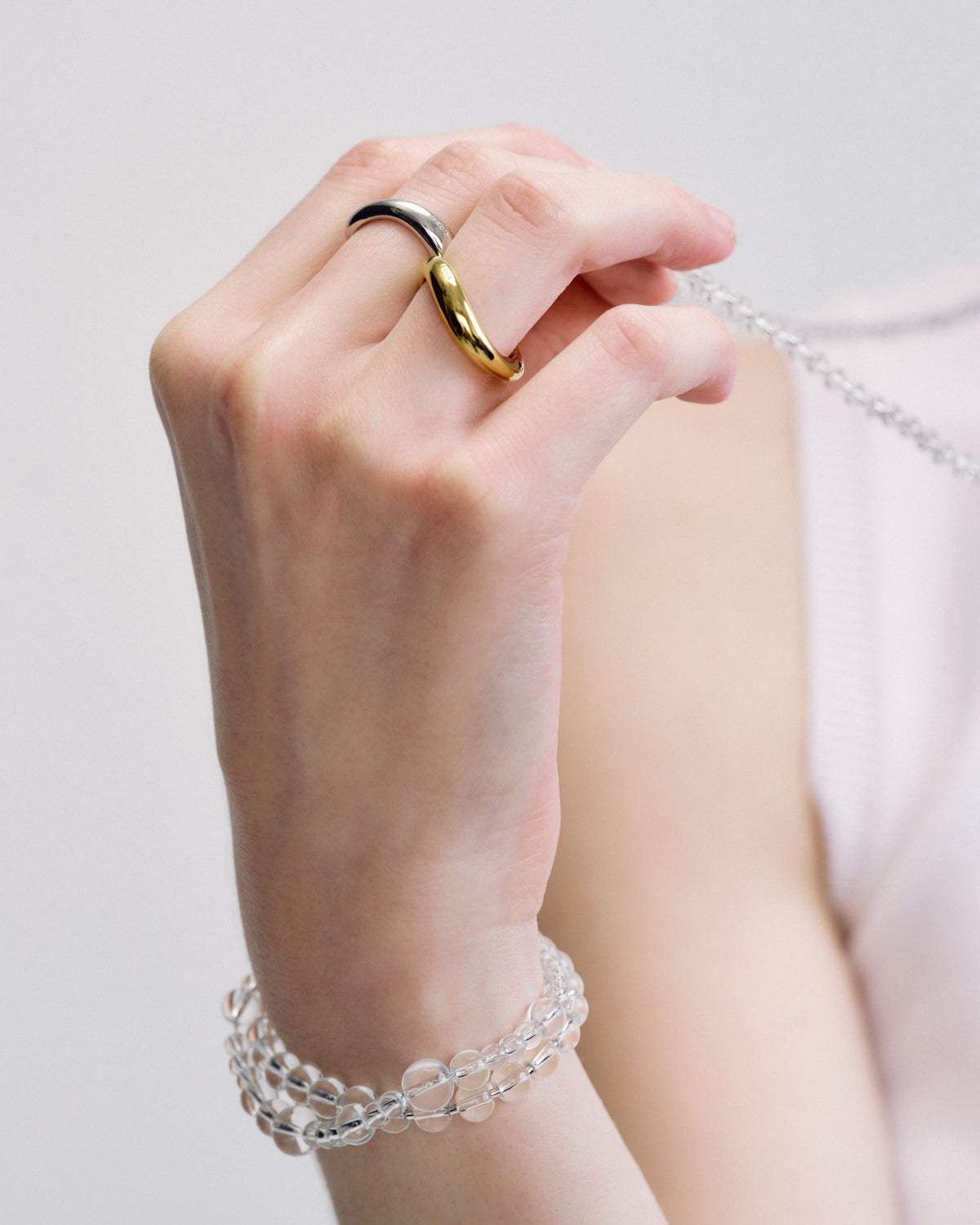 Numbering - Wavy Ring #7416 product image 1 | TRAB K-Fashion Australia