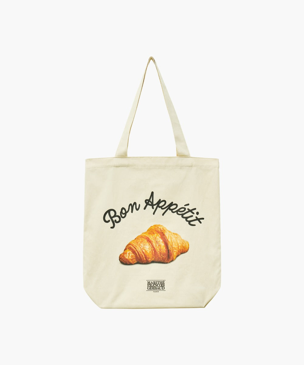 Marithe & Francois Girbaud - Bread Graphic Eco Bag (Natural) product image 1 | TRAB K-Fashion Australia