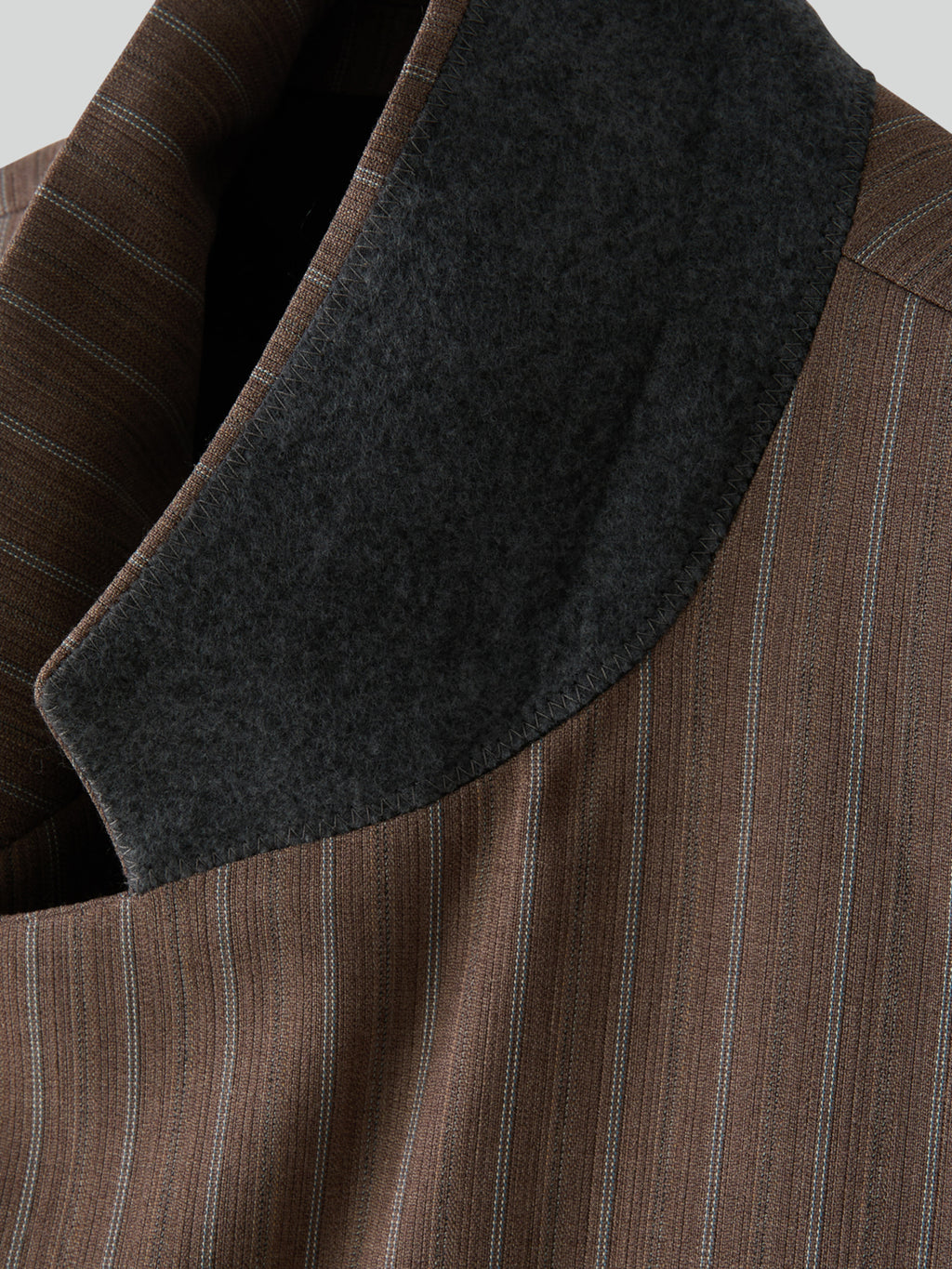 Recto - Sleeve Crease Stripe Single Coat (Sepia) product image 8 | TRAB K-Fashion Australia