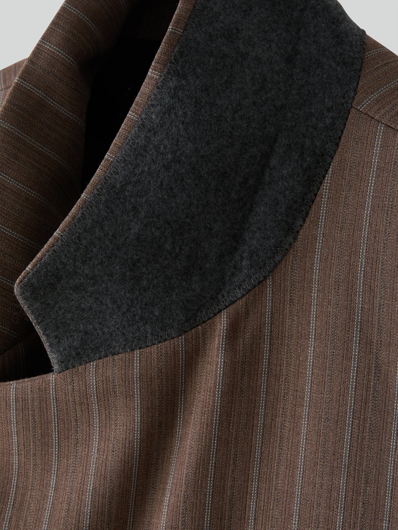 Recto - Sleeve Crease Stripe Single Coat (Sepia) product image 8 | TRAB K-Fashion Australia