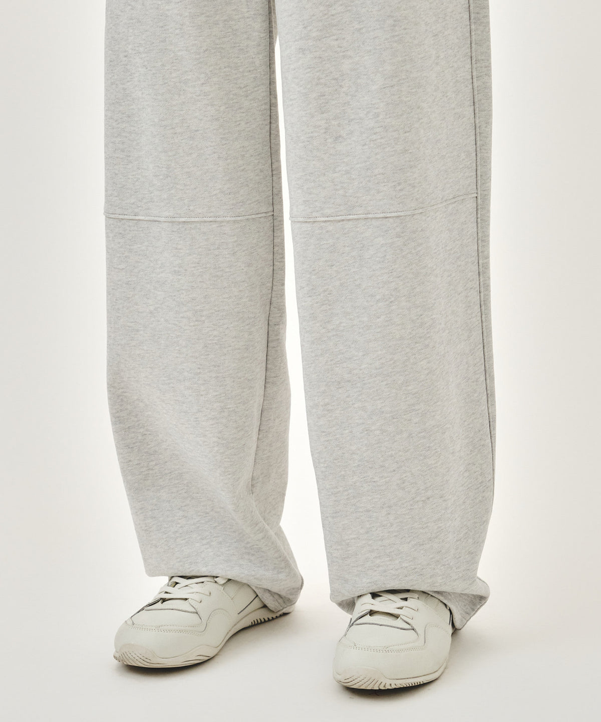 Marithe & Francois Girbaud - Classic Logo Sweat Pants (Light Heather Gray) product image 2 | TRAB K-Fashion Australia