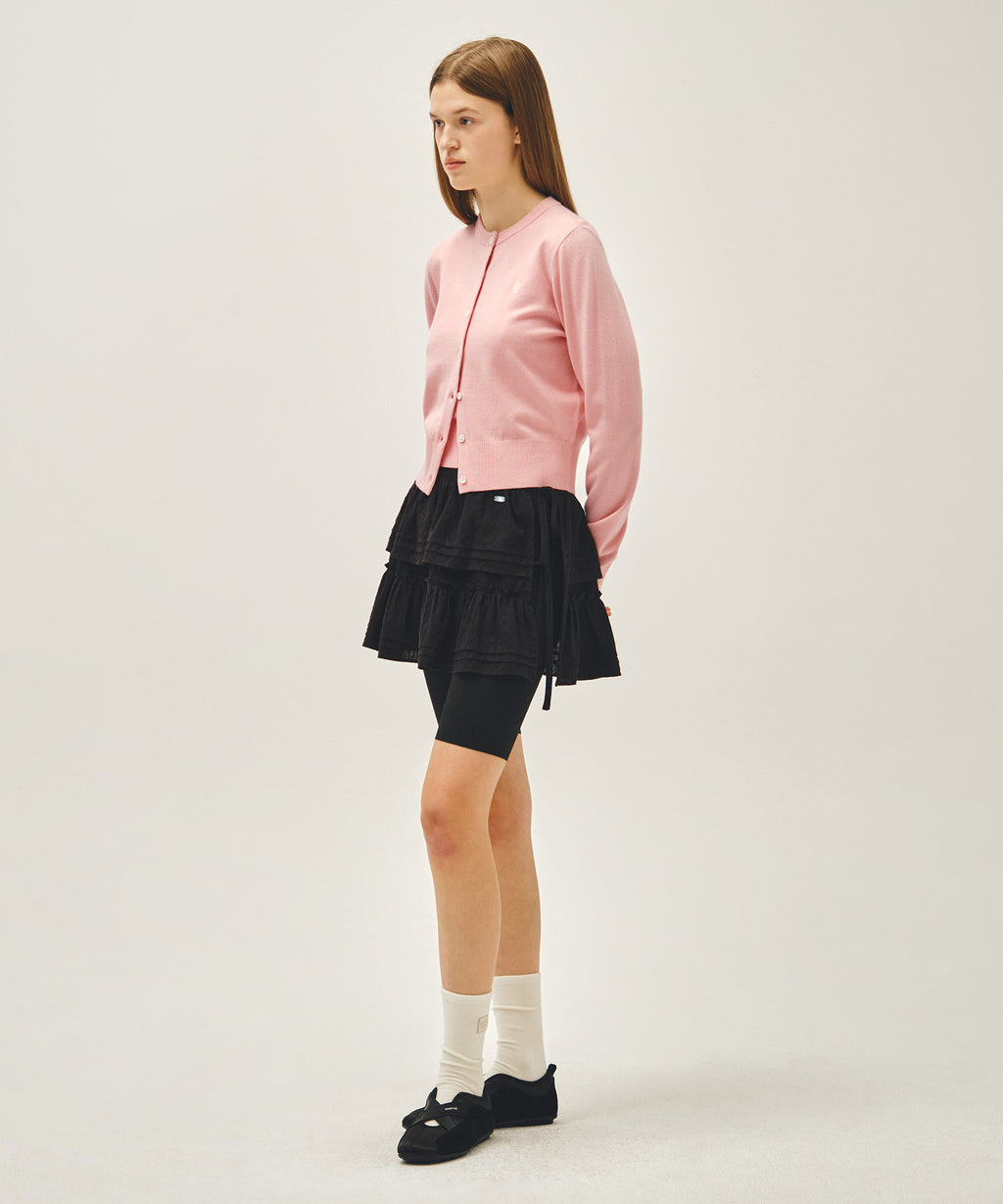 Marithe & Francois Girbaud - Layered Ruffle Skirt (Black) product image 4 | TRAB K-Fashion Australia