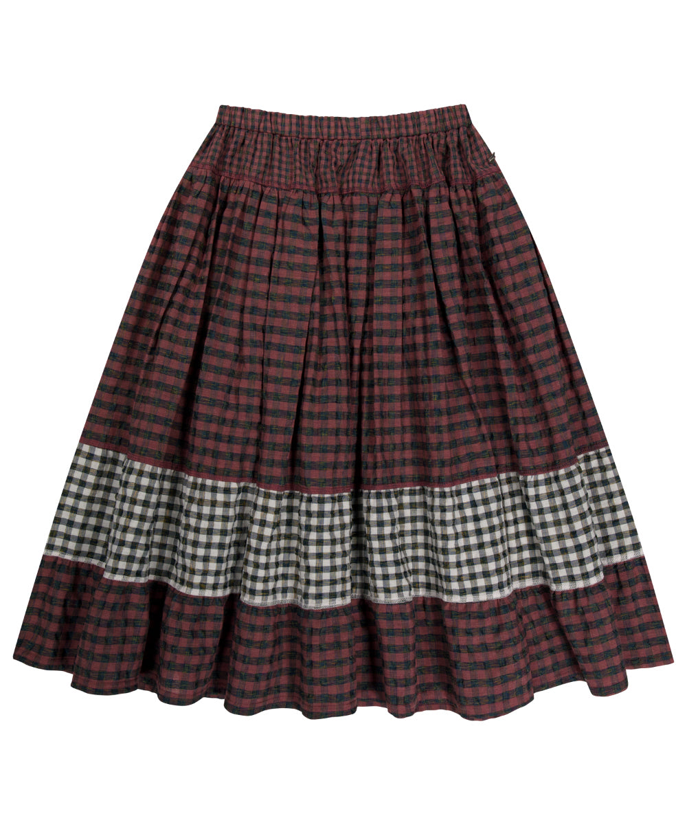 Coyseio - Mori Check Skirt (Pink) product image 15 | TRAB K-Fashion Australia