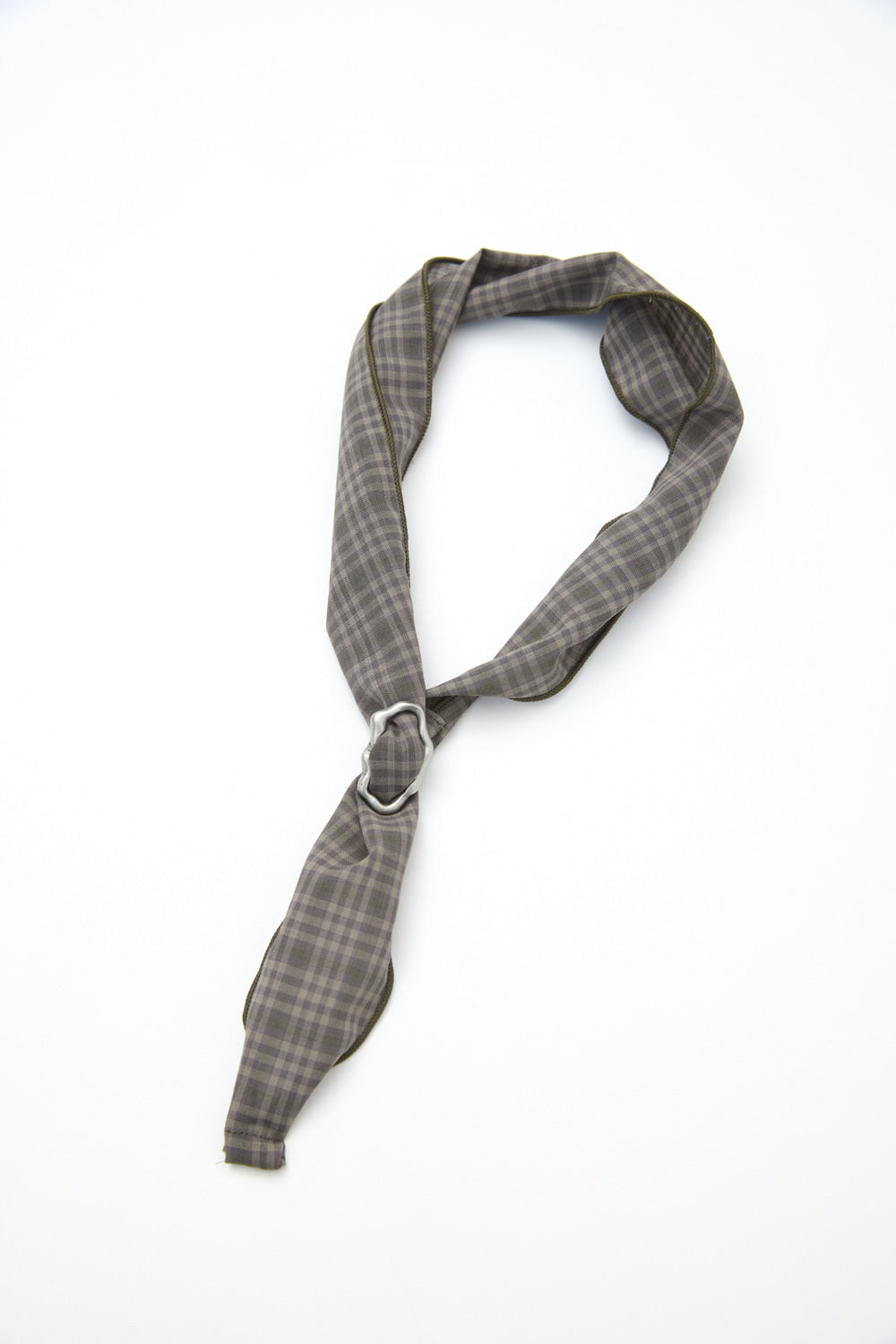 Hatchingroom - Keyring Scarf Check Olive (OC) product image 2 | TRAB K-Fashion Australia