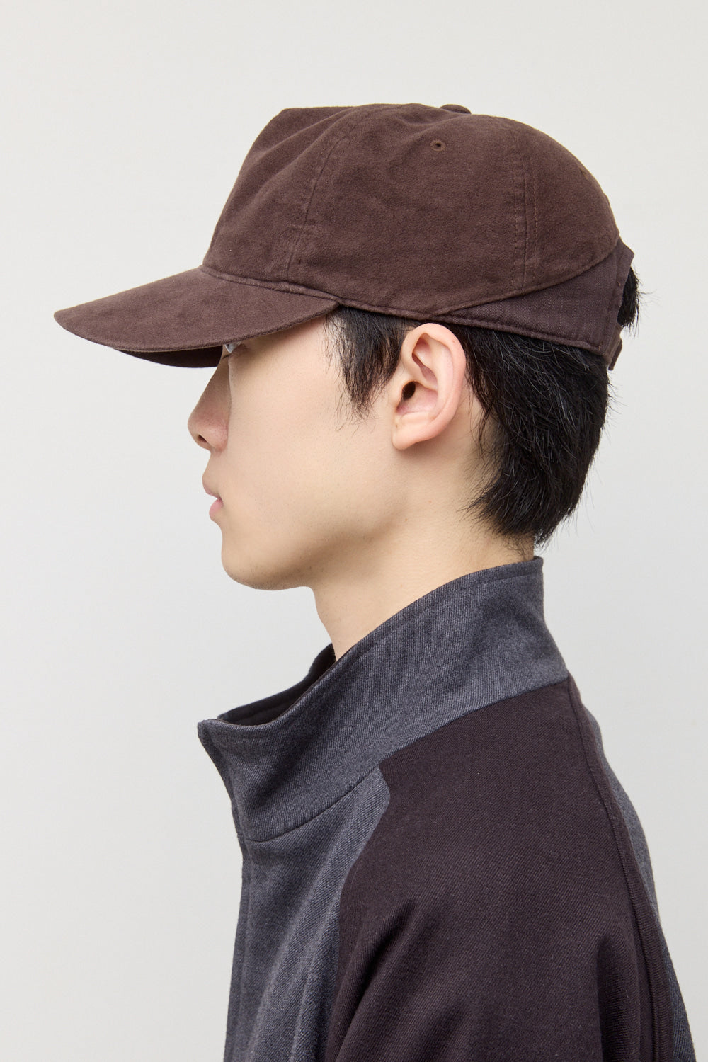 Hatchingroom - Incision Cap (Washed Dark Brown) product image 11 | TRAB K-Fashion Australia