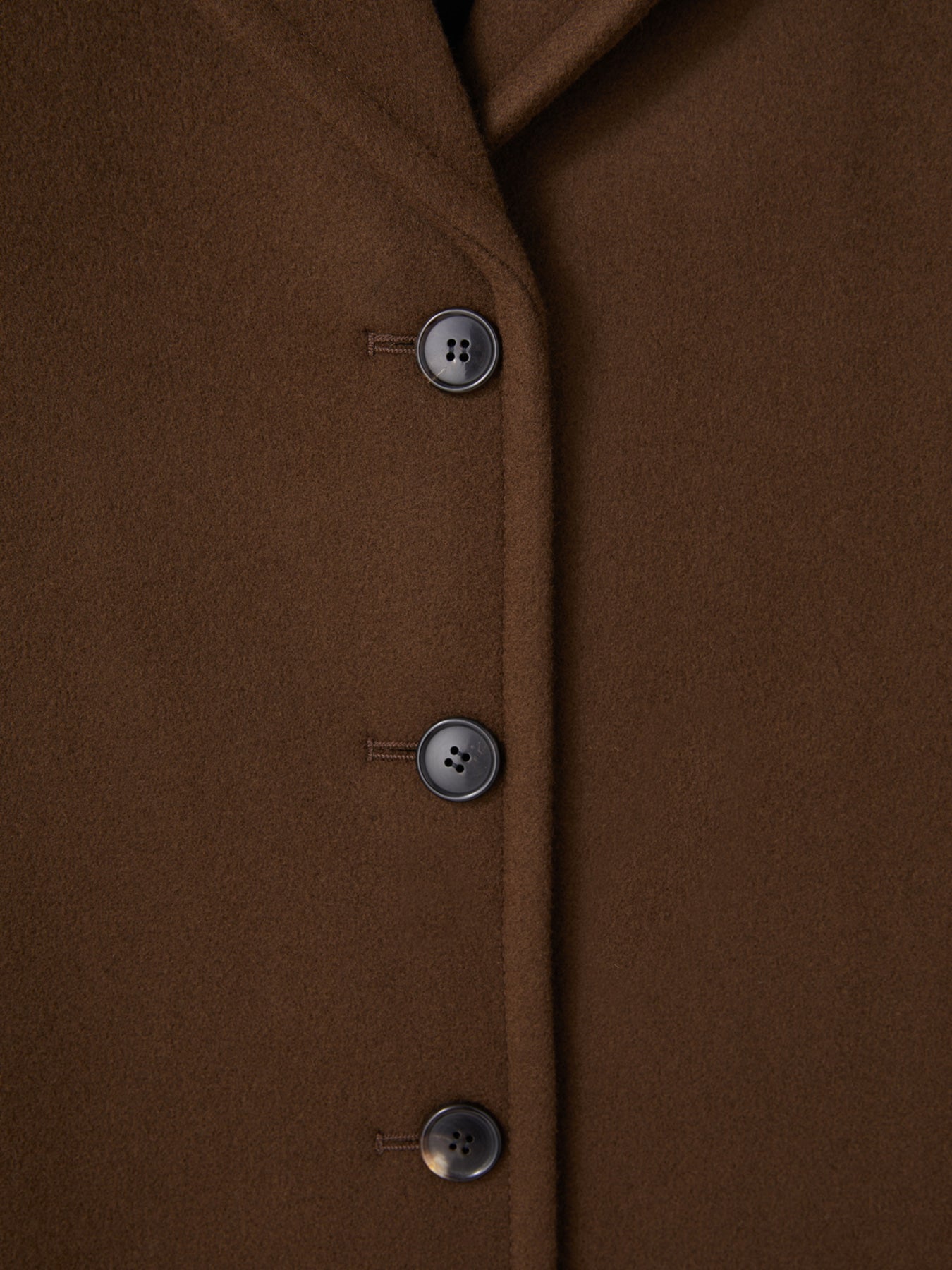 Recto - Slim Fit Long Coat (Vintage Brown) product image 9 | TRAB K-Fashion Australia