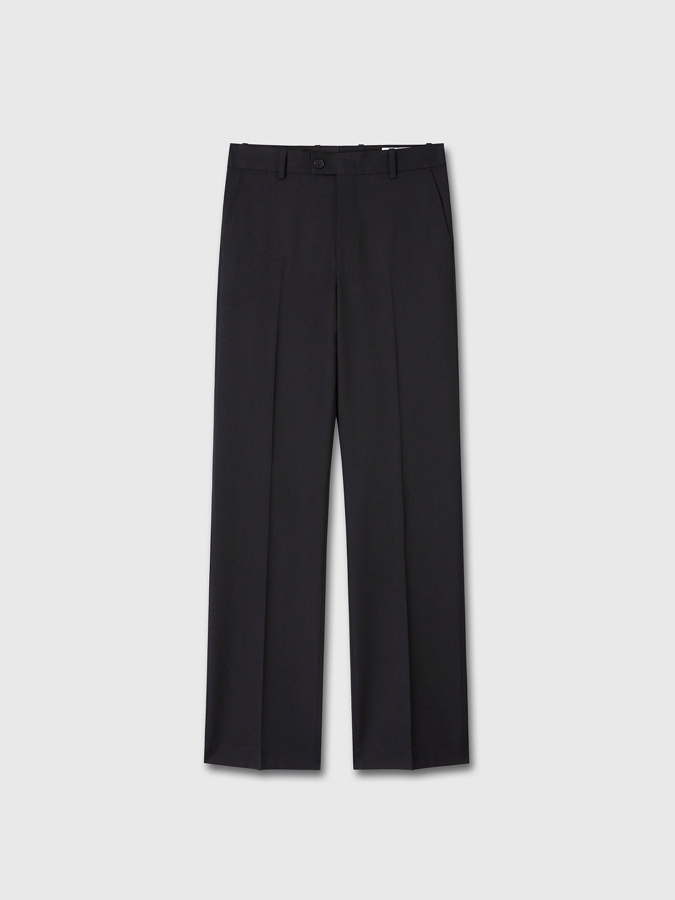 Tonywack - Wool Tailored Straight Trousers (Midnight) product image 10 | TRAB K-Fashion Australia