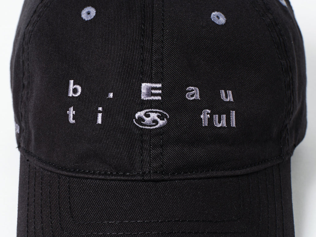 San San Gear - San San X B.E Washed Ball Cap (Black) product image 5 | TRAB K-Fashion Australia
