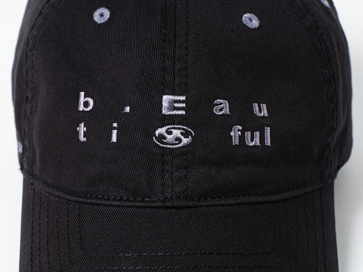 San San Gear - San San X B.E Washed Ball Cap (Black) product image 5 | TRAB K-Fashion Australia