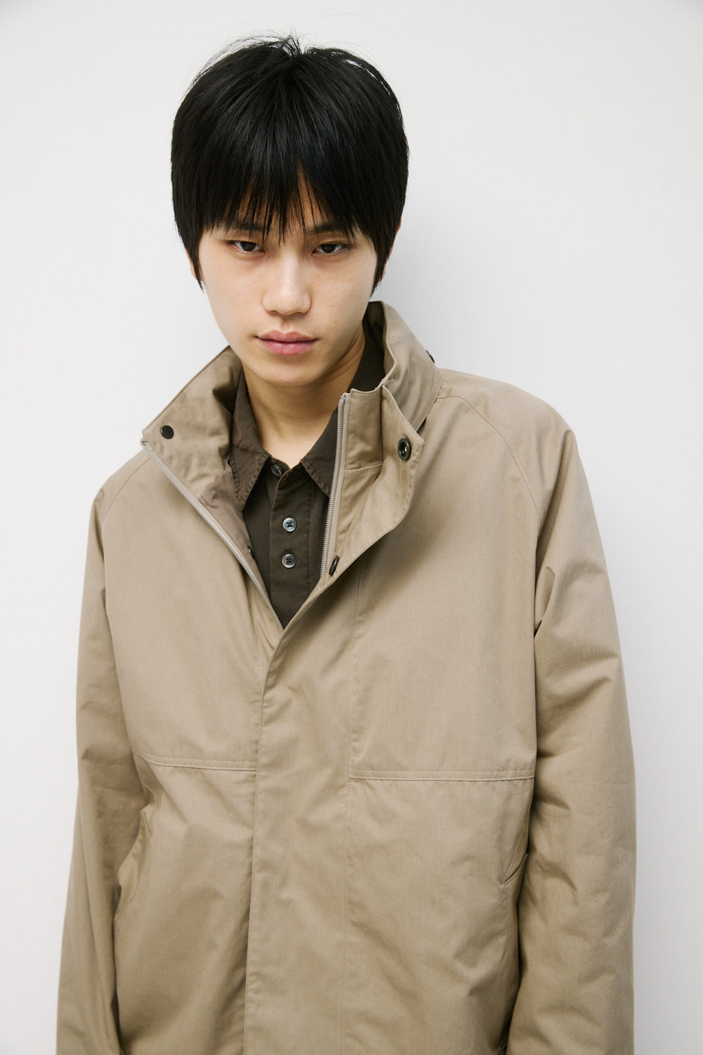 Hatchingroom - Shell Parka (Dark Beige) product image 11 | TRAB K-Fashion Australia