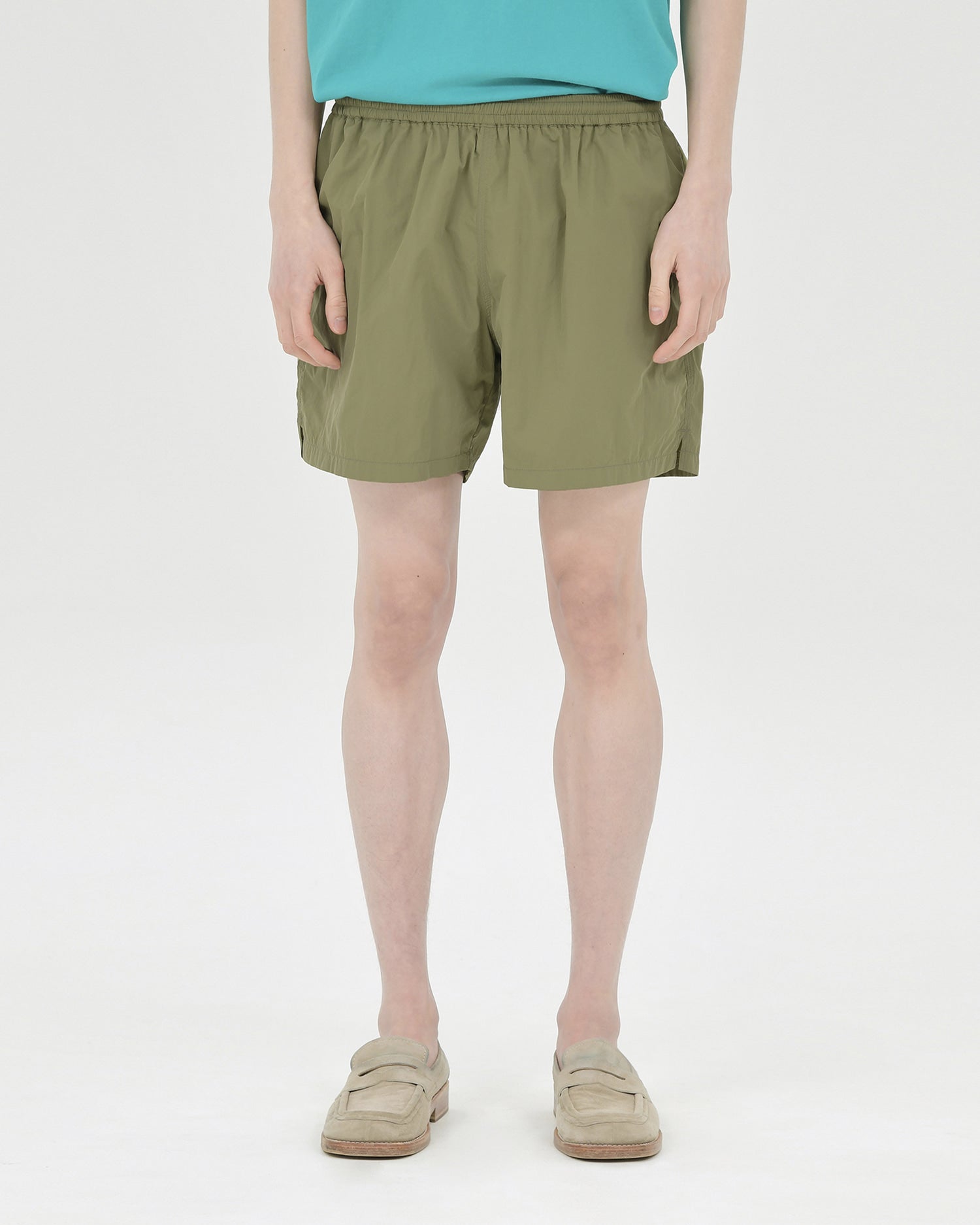 Brownyard - Nylon Shorts (Olive) product image 1 | TRAB K-Fashion Australia