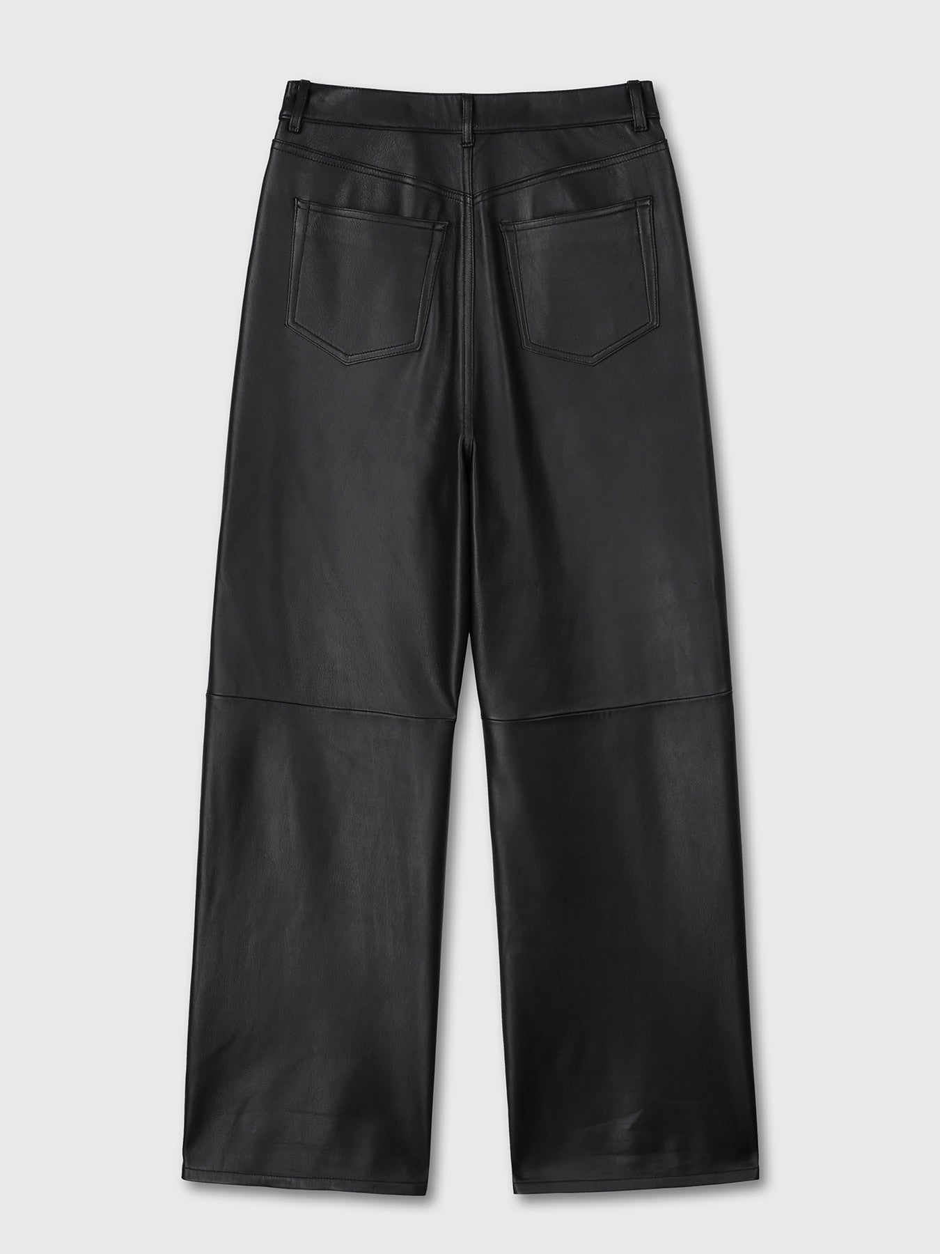Tonywack - Leather Wide-Leg Pants (Black) product image 7 | TRAB K-Fashion Australia