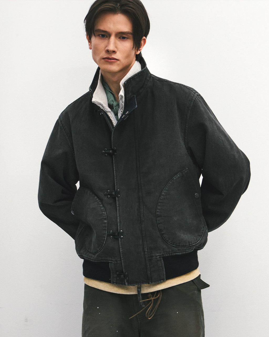 Eastlogue - Deck Jumper (Vintage Charcoal) product image 3 | TRAB K-Fashion Australia