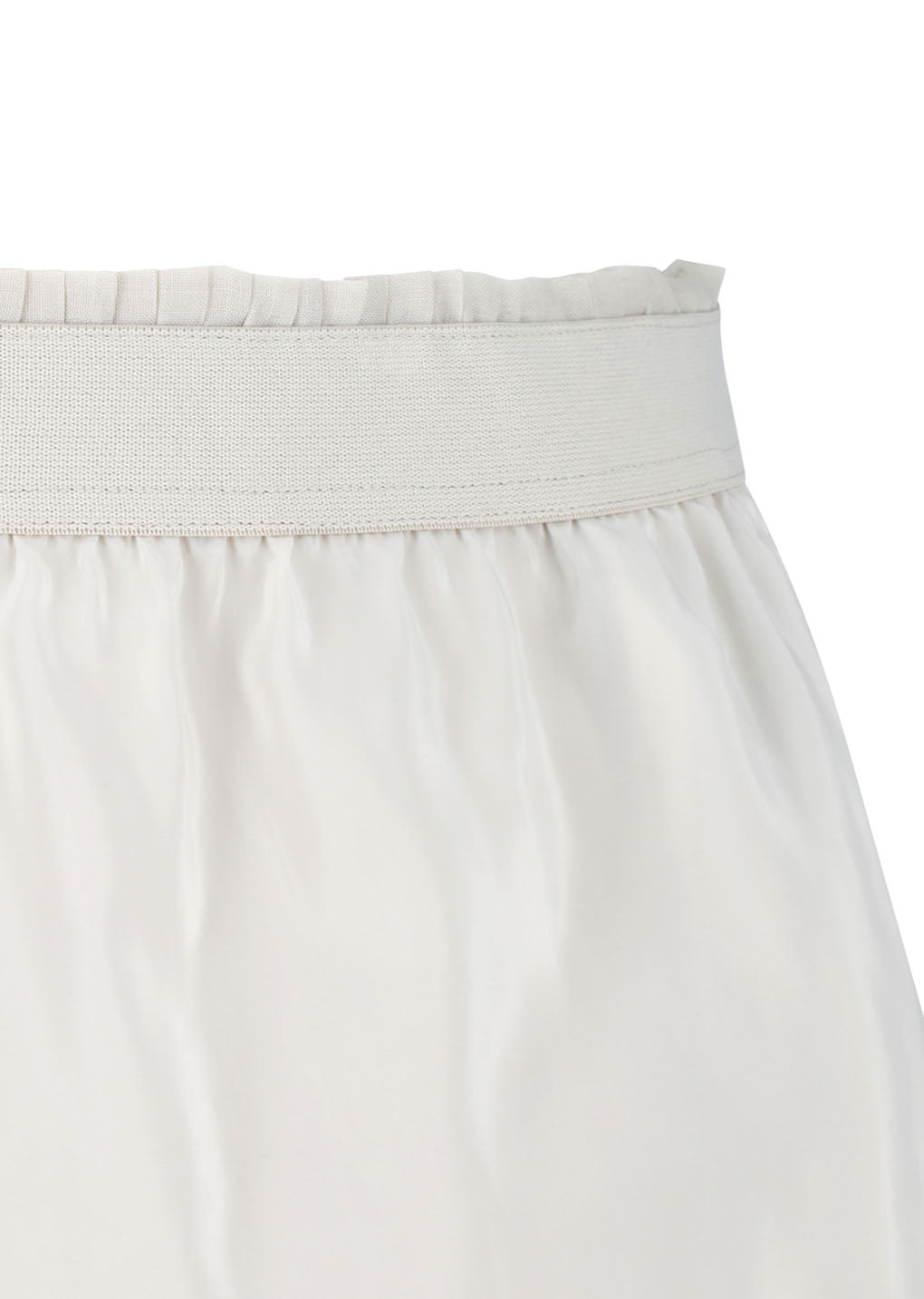 Amomento - Pleated Mini Skirt (Beige) product image 6 | TRAB K-Fashion Australia