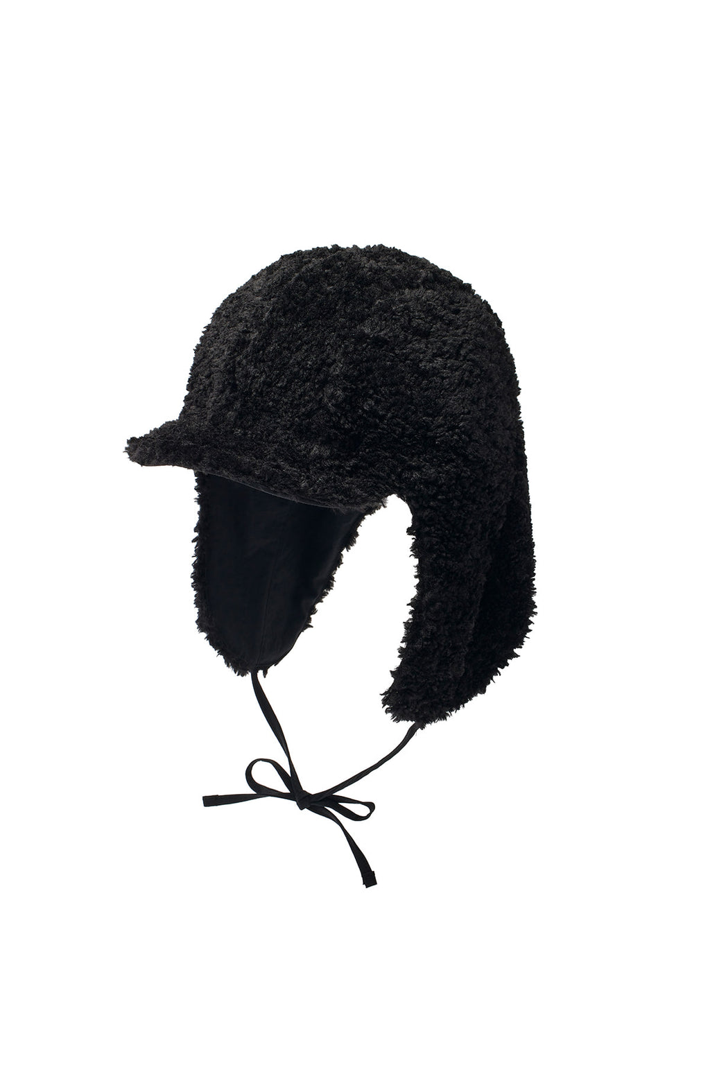 Matin Kim - Matin Reversible Trooper Hat (Black) product image 5 | TRAB K-Fashion Australia