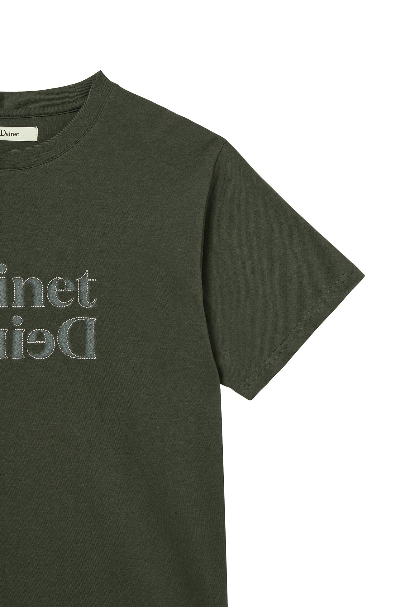 Deinet - Brushed Stitch Point Regular T-Shirt (Charcoal) product image 4 | TRAB K-Fashion Australia