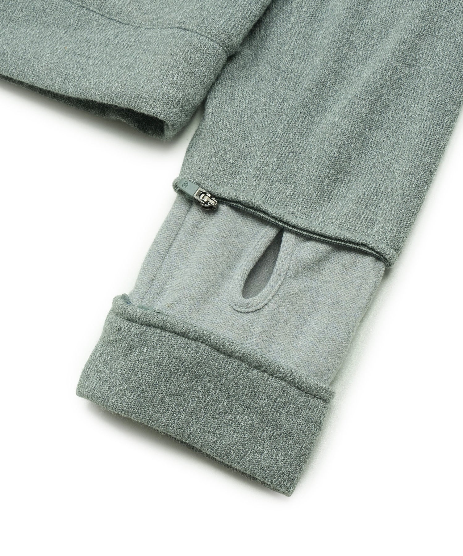 San San Gear - Kapas Knit Zip-Up (Mint) product image 7 | TRAB K-Fashion Australia