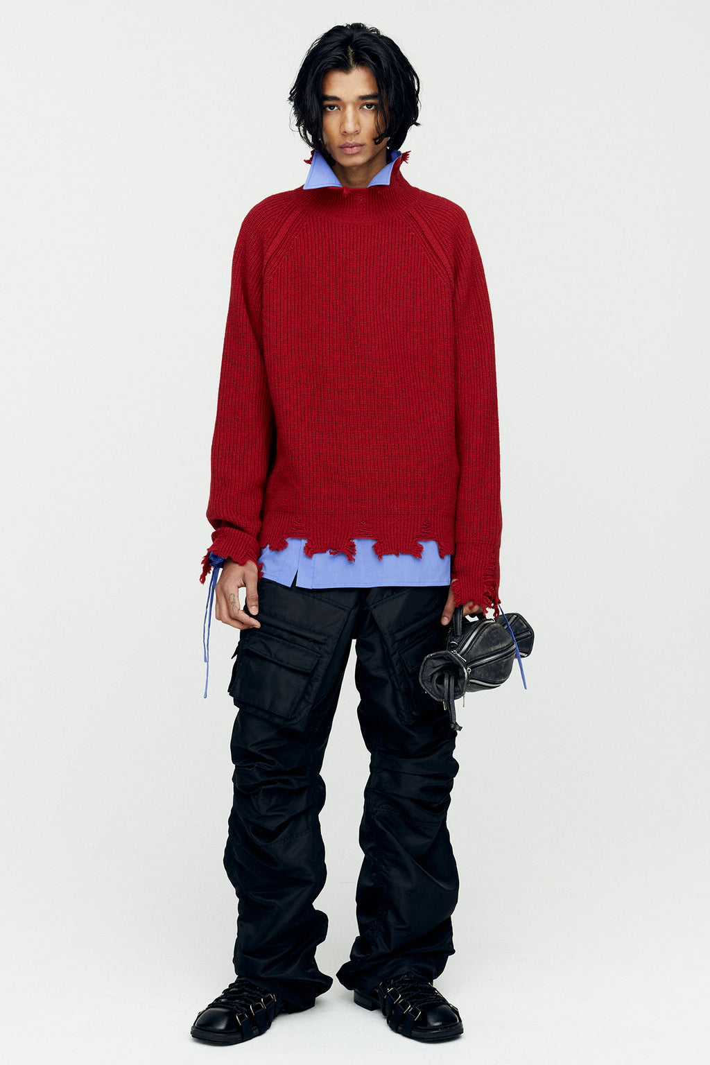 Andersson Bell - Roghen Turtle Neck Sweater (Taupe) product image 6 | TRAB K-Fashion Australia