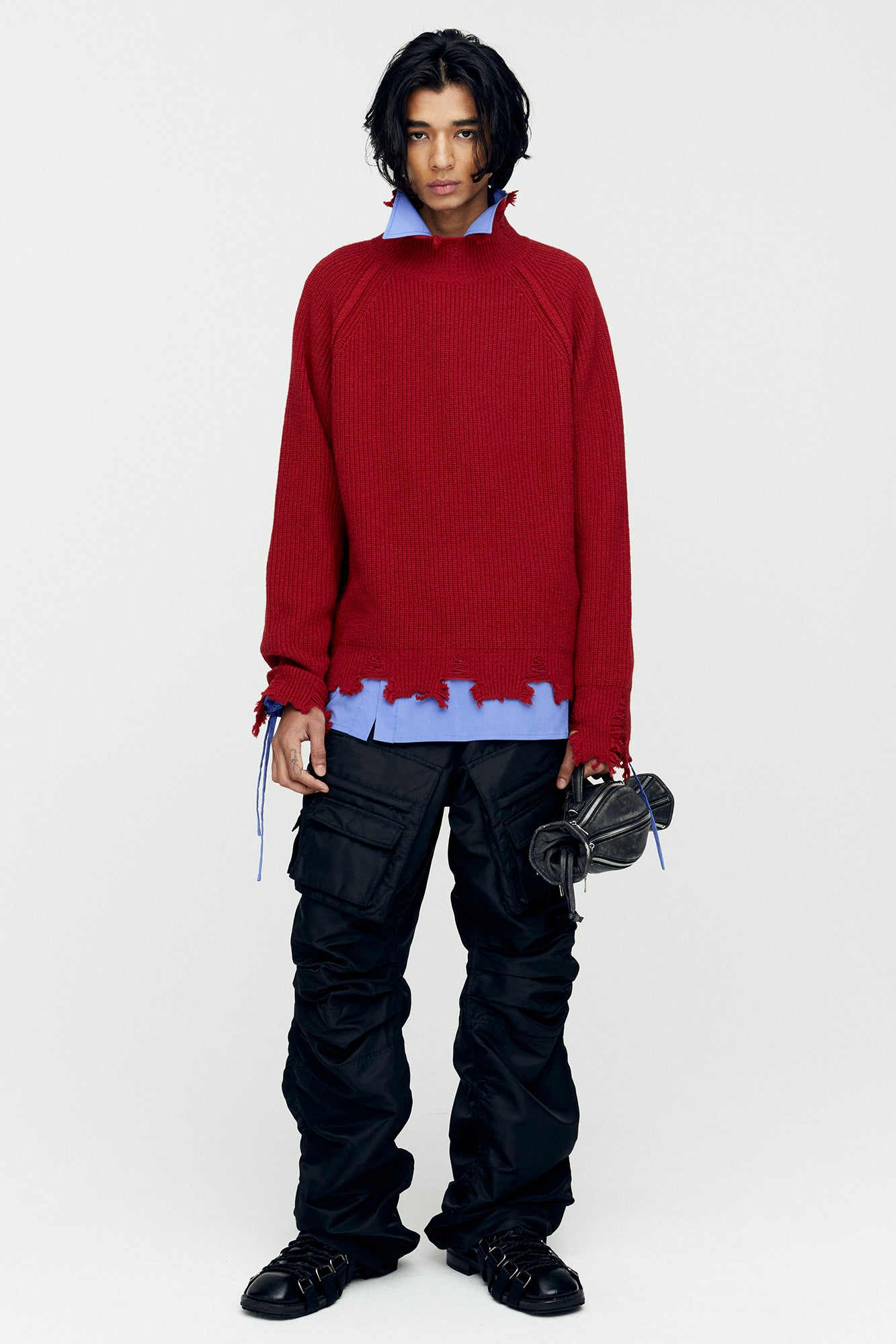 Andersson Bell - Roghen Turtle Neck Sweater (Taupe) product image 6 | TRAB K-Fashion Australia