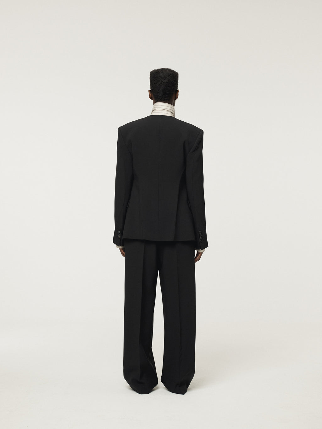 Recto - Collarless Single Jacket (Black) product image 3 | TRAB K-Fashion Australia