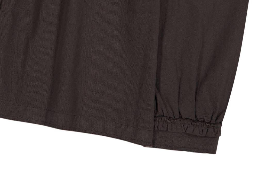 Coyseio - Rough Cut Frill Shirt (Brown) product image 17 | TRAB K-Fashion Australia